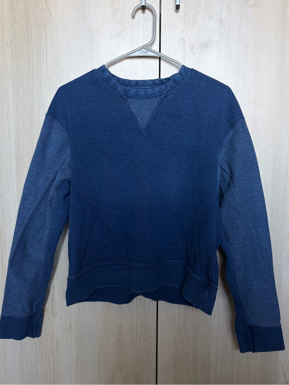 rag & bone Blue Terry Pullover